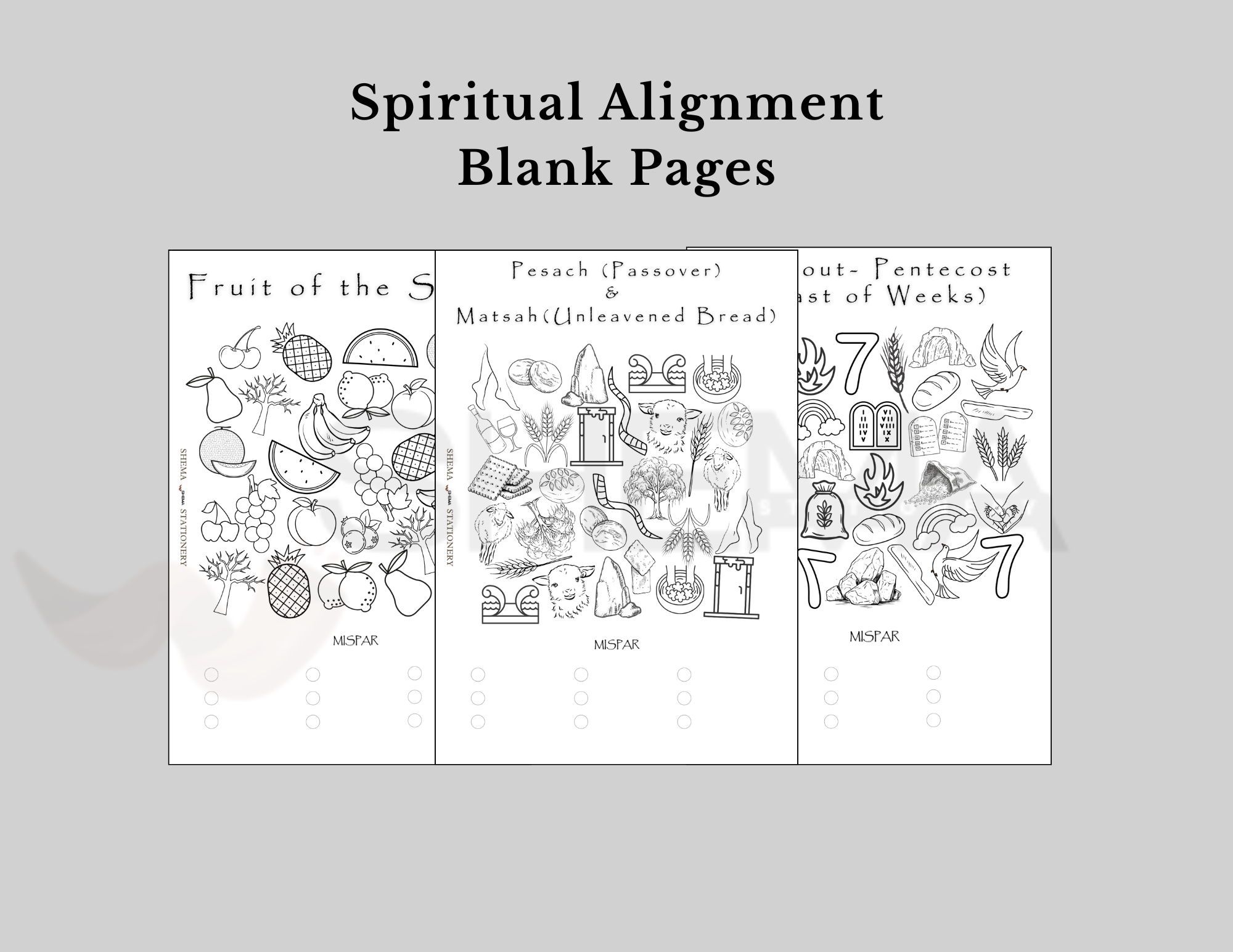 A5 Spiritual Alignment Bundle - Digital Download