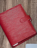Yahudah Tola - Crimson Aleph (A5) Binder (Gold ring)