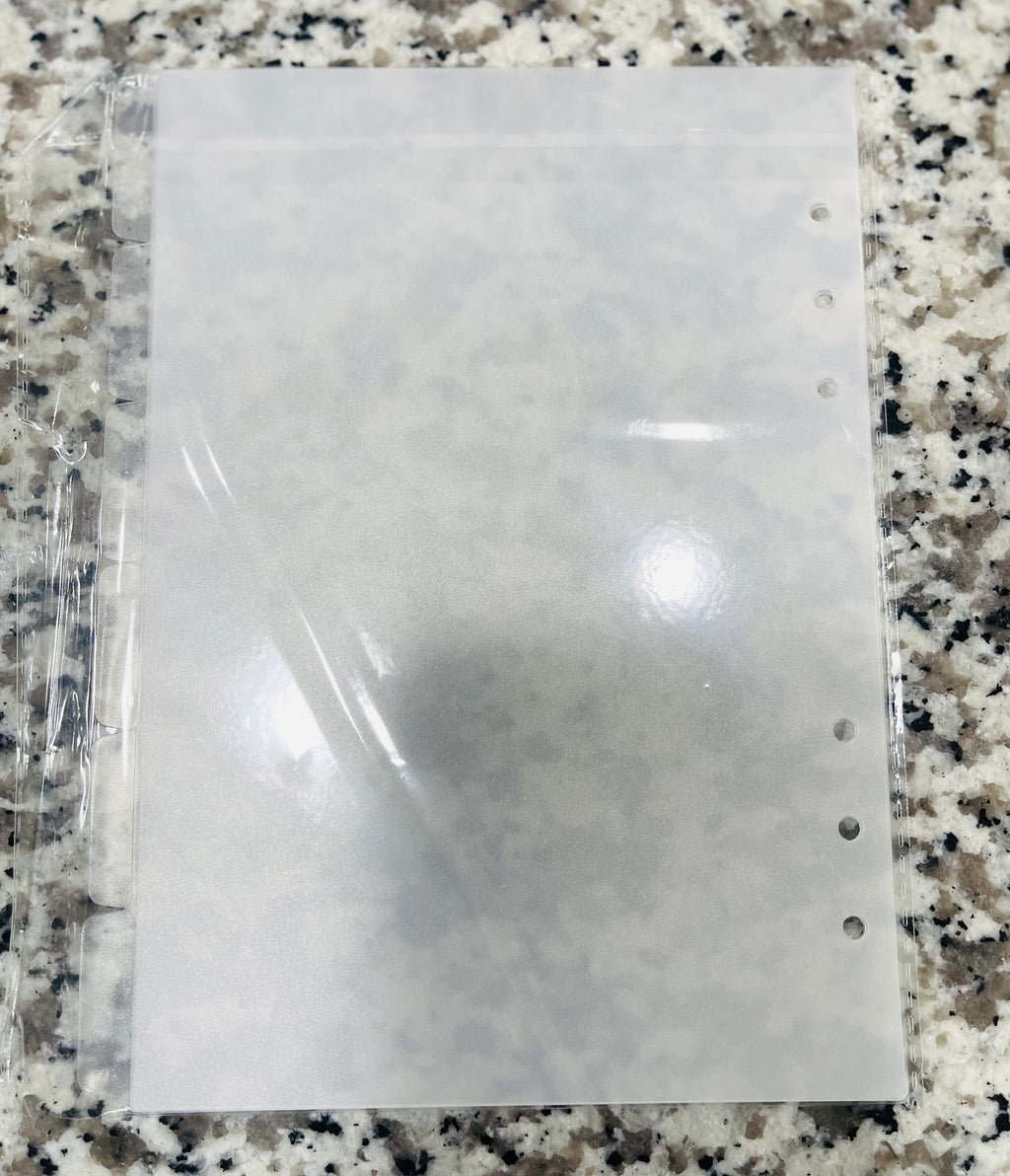 Clear Dividers