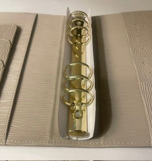 Yahudah Erets Aleph (A5) Binder (Gold ring)