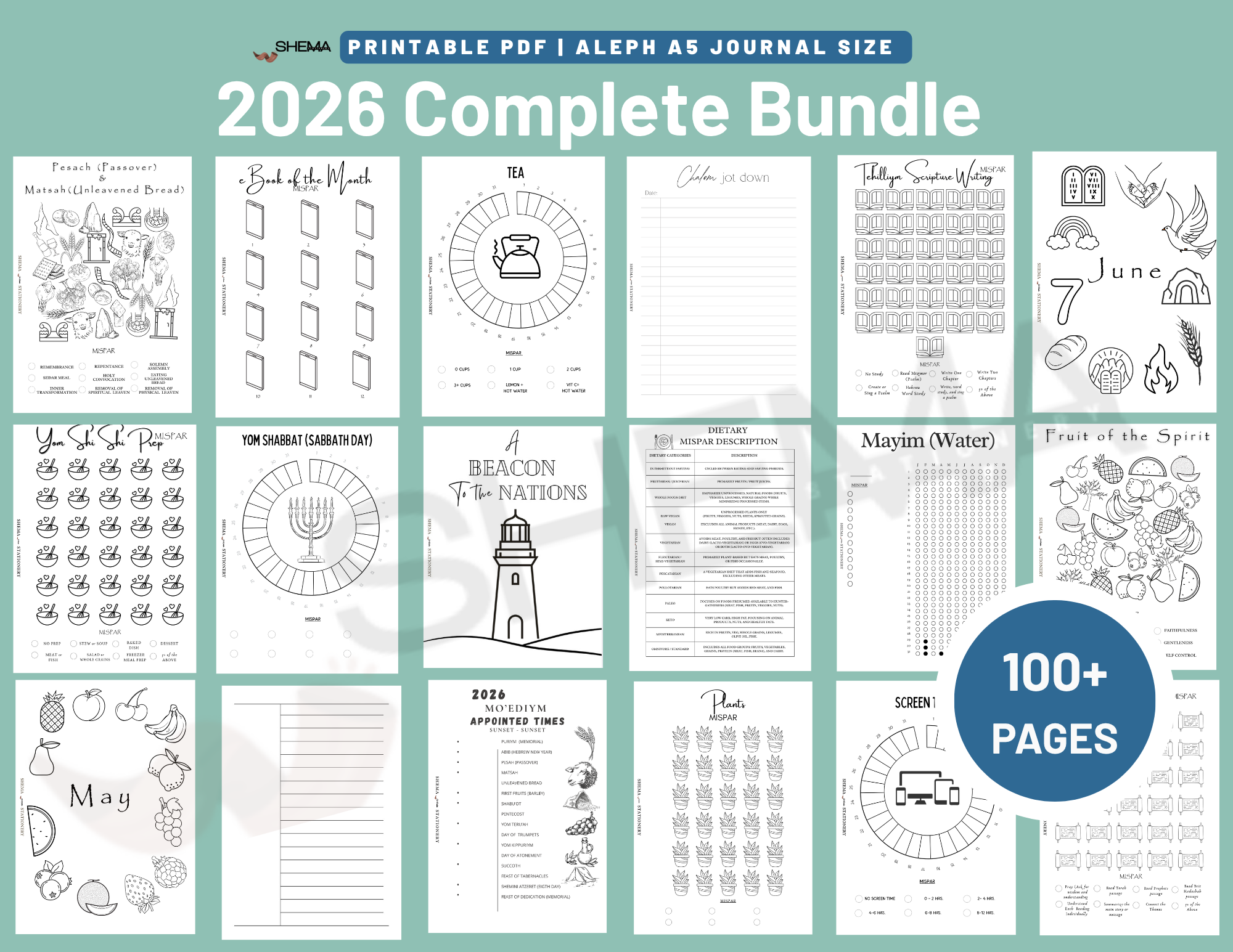 Tob (GOOD) Mispar Journal Bundle - Digital Download