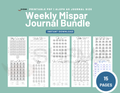 Weekly Mispar Journal Bundle - Digital Download